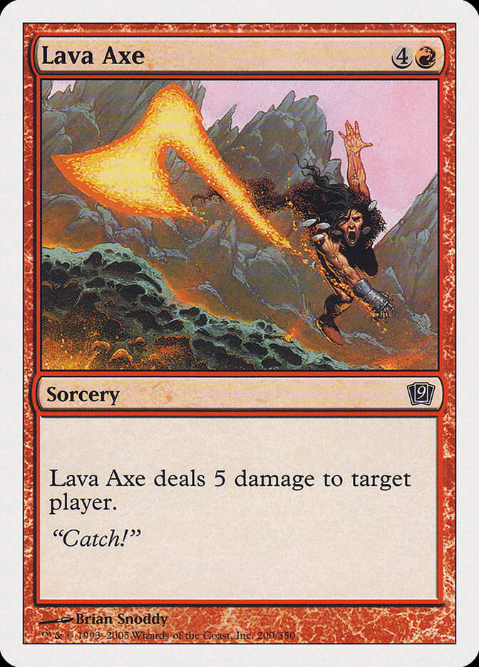 Lava Axe (9ED) (200)