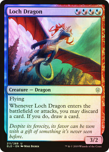 Loch Dragon (ELD) (211) / Foil