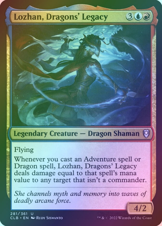 Lozhan, Dragons' Legacy (CLB) (281) / Foil