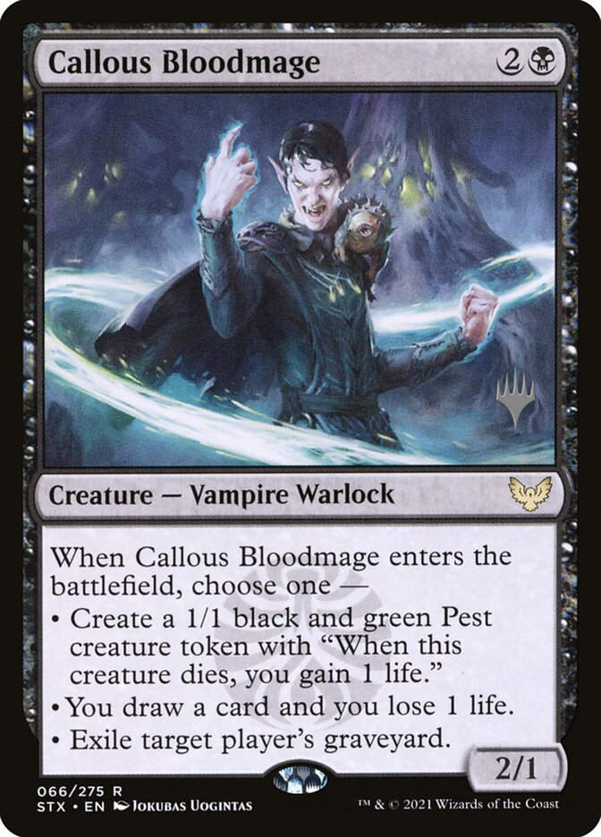 Callous Bloodmage (PSTX) (66p)