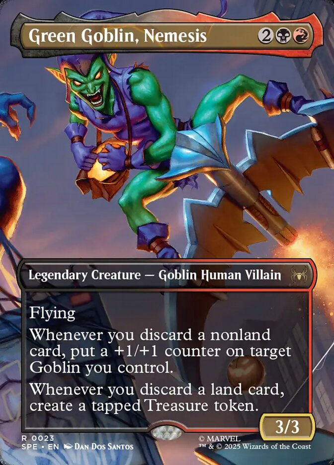 Green Goblin, Nemesis (SPE) (23) / Borderless