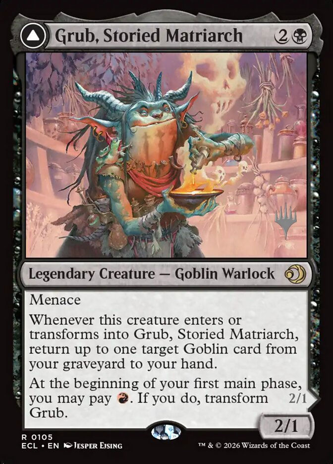 Grub, Storied Matriarch // Grub, Notorious Auntie (PECL) (105p) — cara 1 de 2