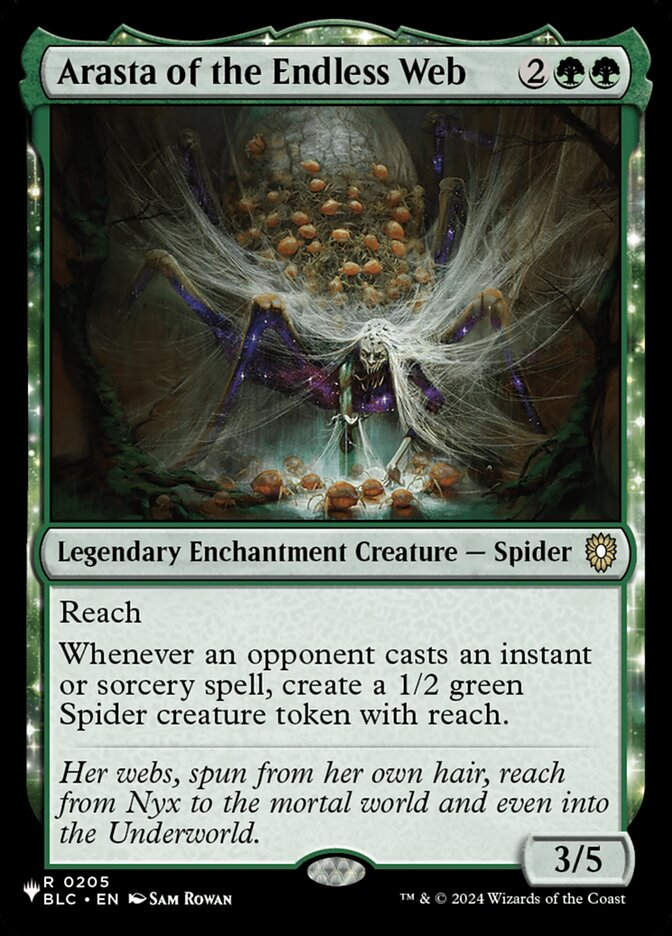 Arasta of the Endless Web (PLST) (BLC-205)
