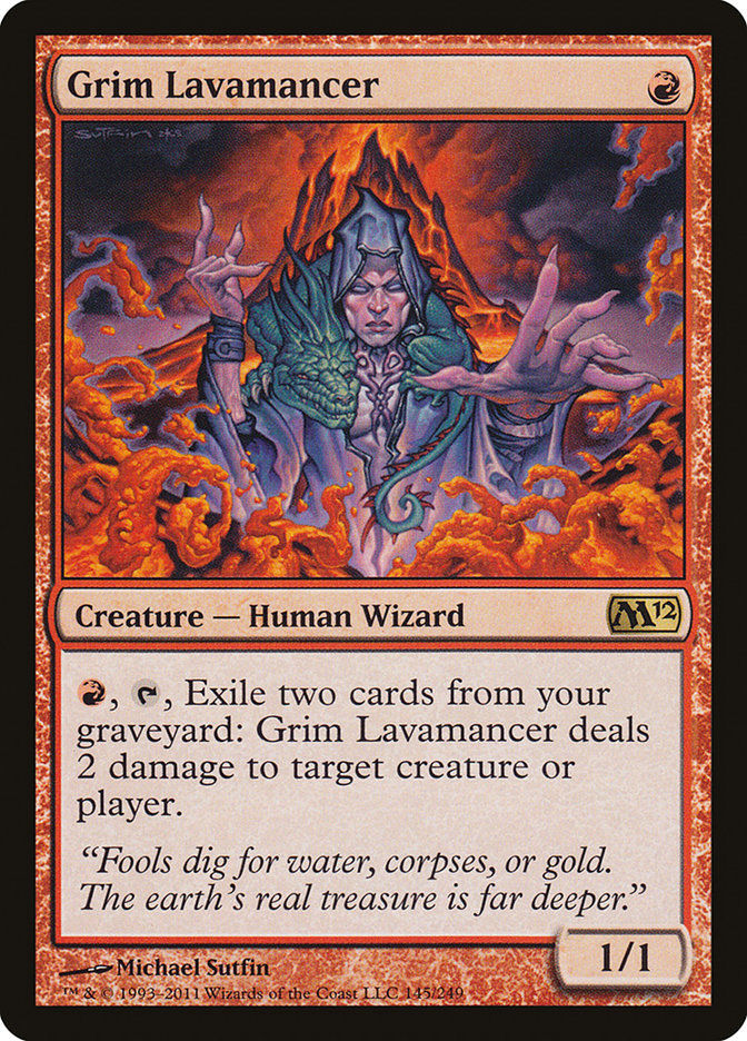 Grim Lavamancer (M12) (145)