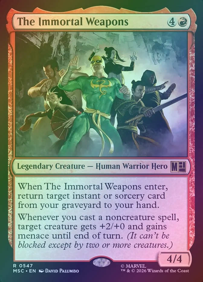 The Immortal Weapons (MSC) (547) / Foil