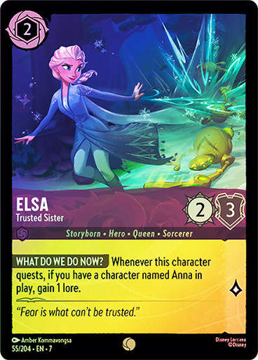 Elsa - Trusted Sister (LOR_ARC) / Foil