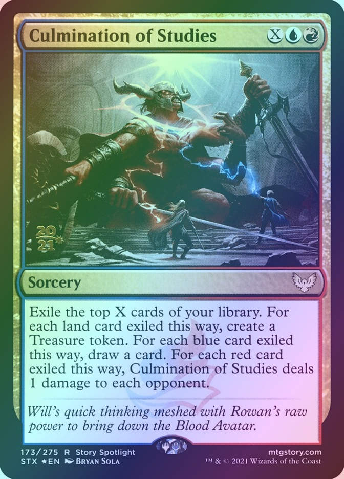 Culmination of Studies (PSTX) (173s) / Foil