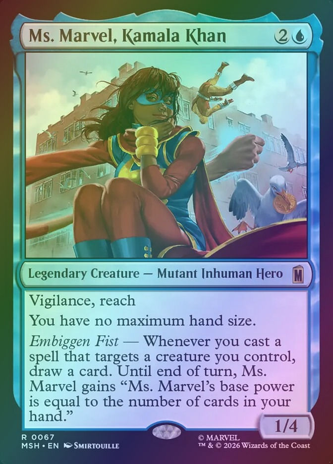 Ms. Marvel, Kamala Khan (MSH) (67) / Foil