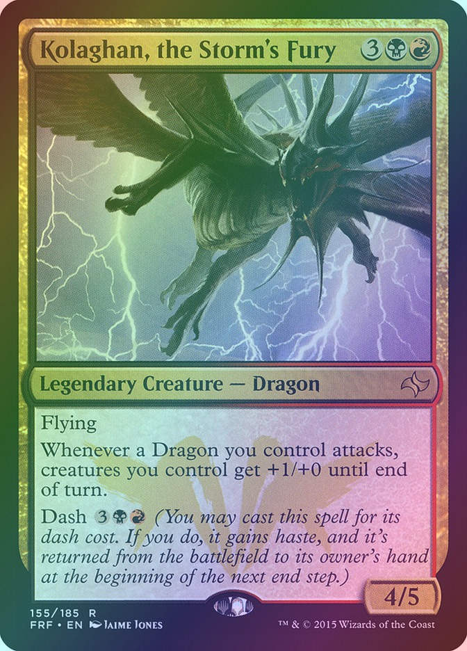 Kolaghan, the Storm's Fury (FRF) (155) / Foil