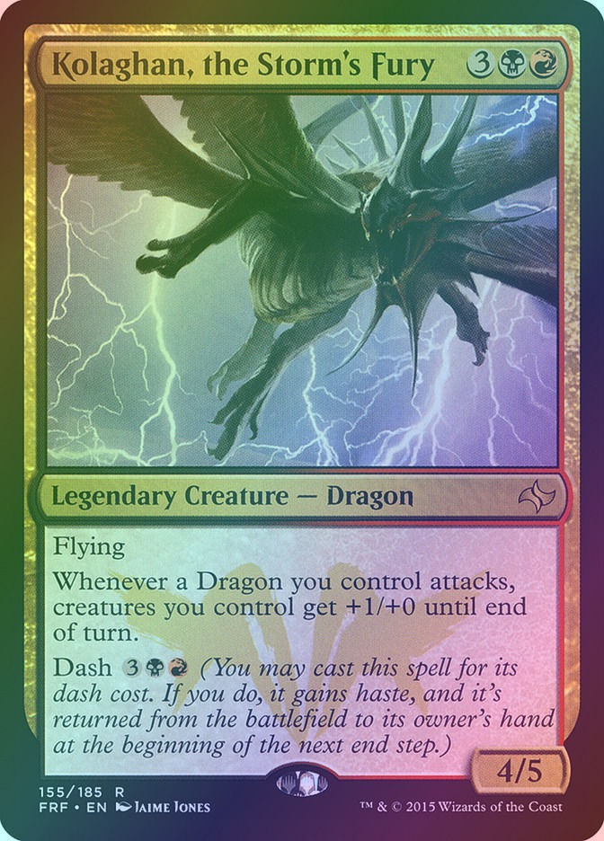 Kolaghan, the Storm's Fury (FRF) (155) / Foil