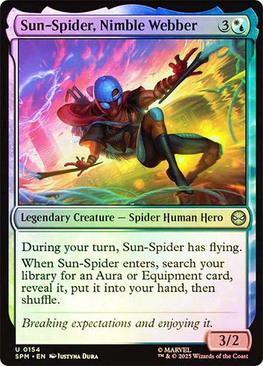 Sun-Spider, Nimble Webber (SPM) (154) / Foil