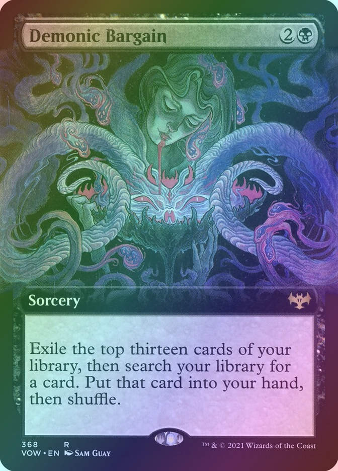 Demonic Bargain (VOW) (368) / Extended Art / Foil