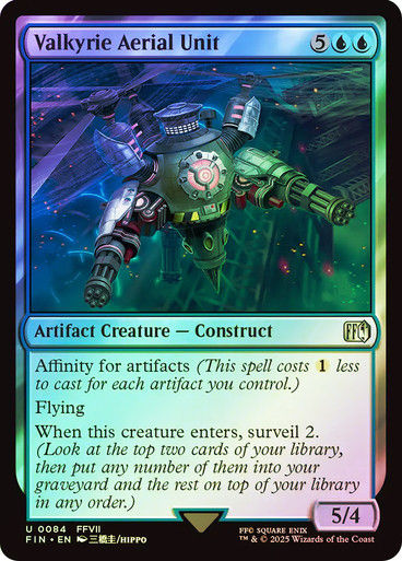 Valkyrie Aerial Unit (FIN) (84) / Foil