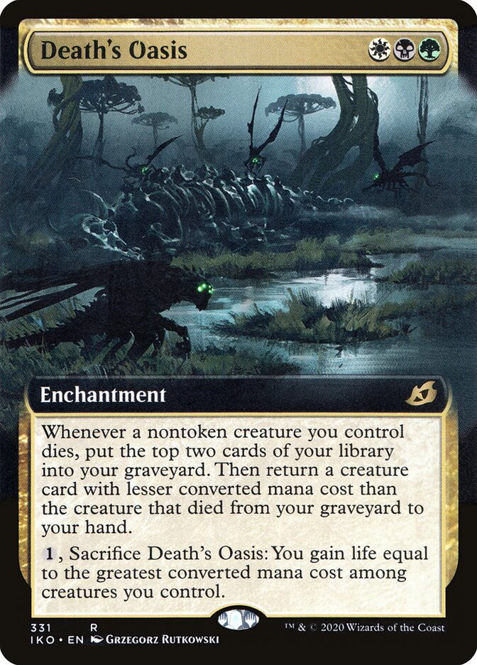 Death's Oasis (IKO) (331) / Extended Art