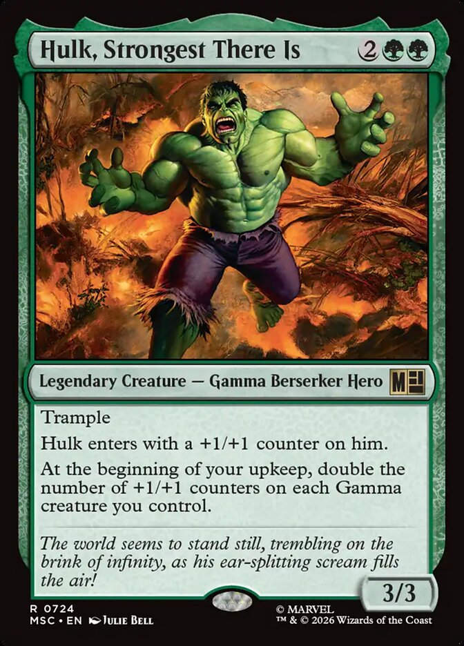 Hulk, Strongest There Is (MSC) (724)