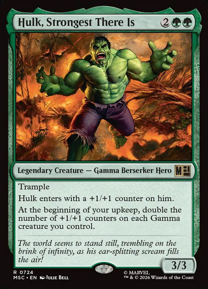Hulk, Strongest There Is (MSC) (724)