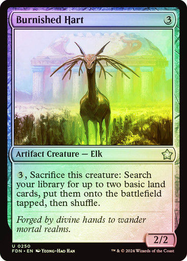 Burnished Hart (FDN) (250) / Foil