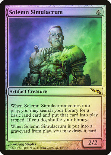 Solemn Simulacrum (MRD) (245) / Foil