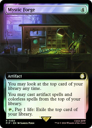 Mystic Forge (pip) (484) / Extended Art Foil