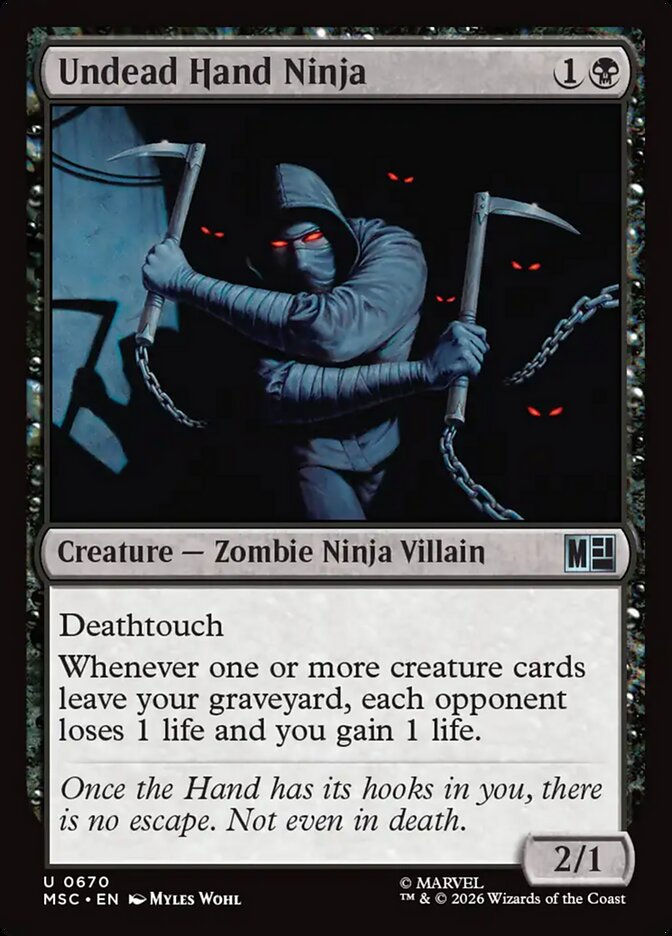 Undead Hand Ninja (MSC) (670)