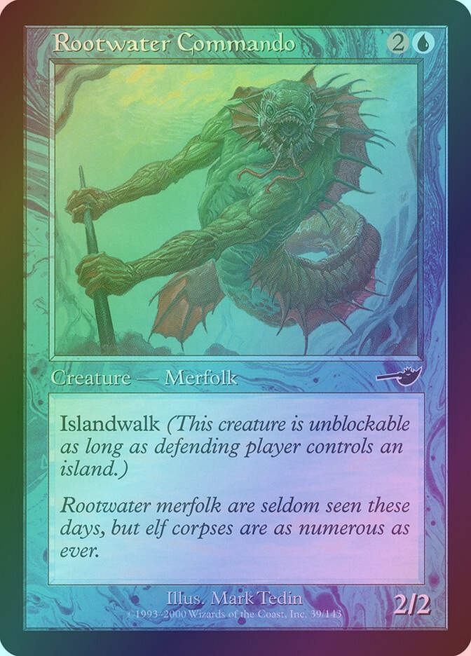 Rootwater Commando (NEM) (39) / Foil