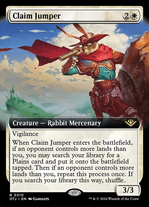 Claim Jumper (otj) (310) / Extended Art