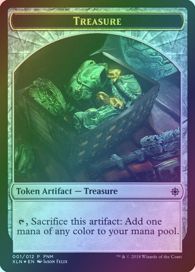 Merfolk // Treasure (F18) (1) / Foil — cara 2 de 2