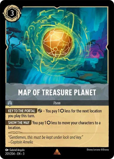 Map of Treasure Planet (LOR_ITI)