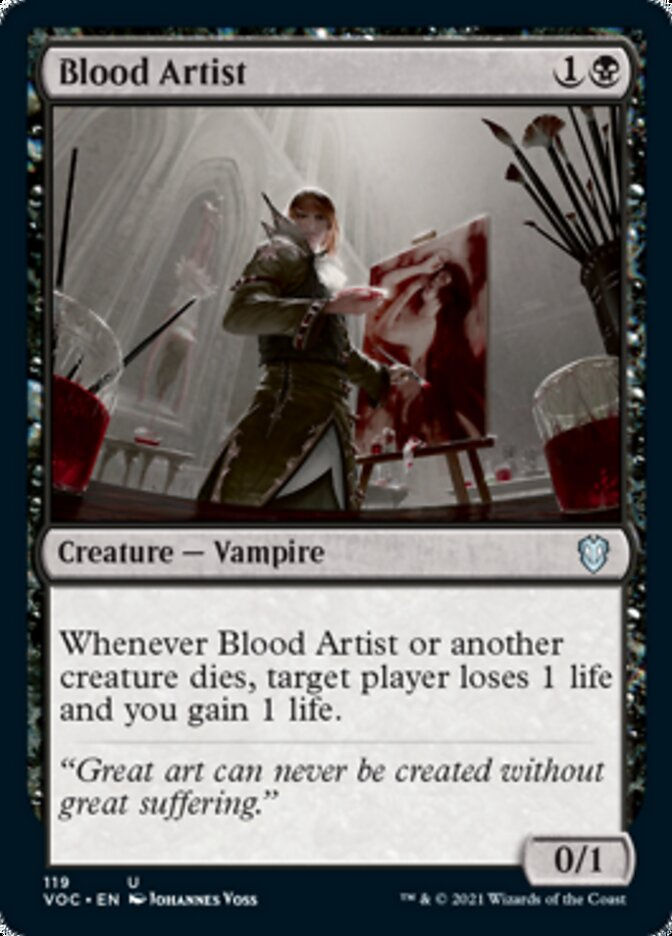 Blood Artist (VOC)