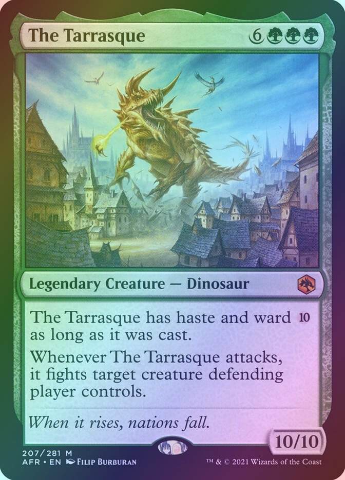 The Tarrasque (AFR) (207) / Foil