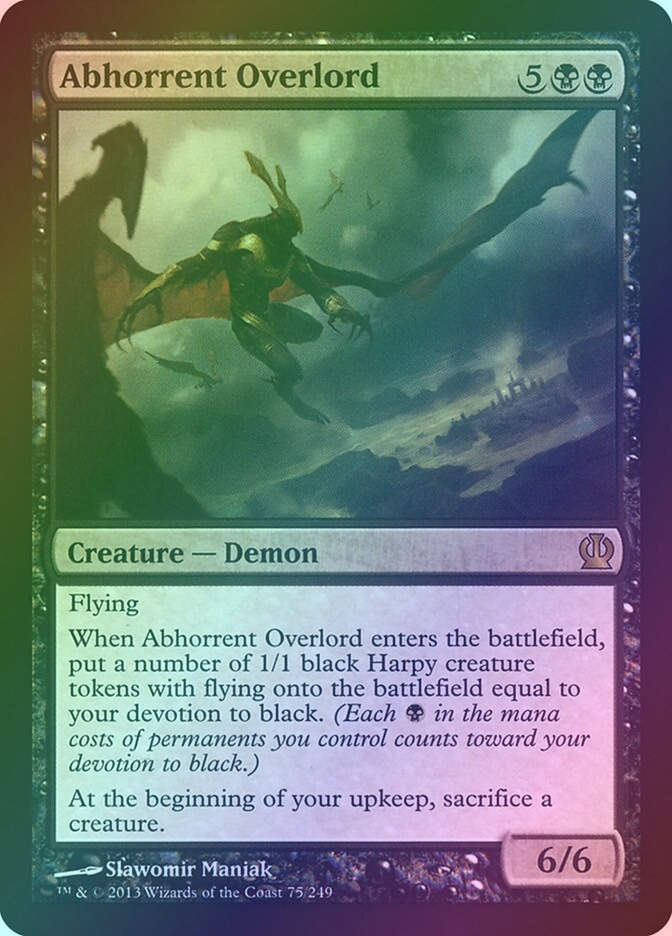 Abhorrent Overlord (THS) (75) / Foil