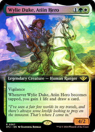 Wylie Duke, Atiin Hero (otj) (367) / Foil Extended