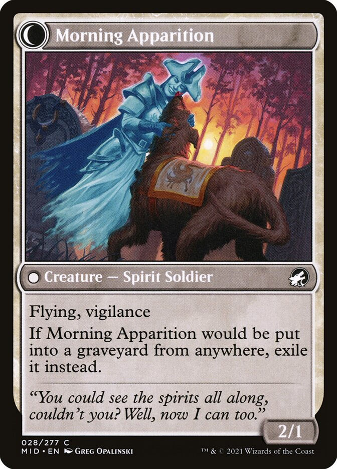 Mourning Patrol // Morning Apparition (MID) (28) — cara 2 de 2