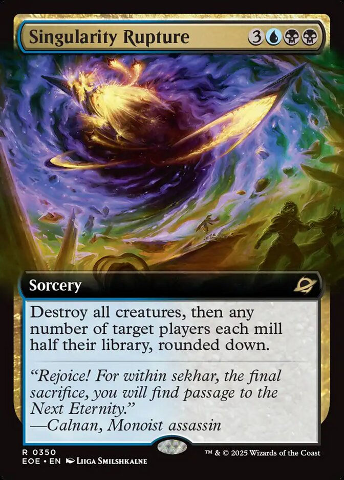 Singularity Rupture (EOE) (350) / Extended Art