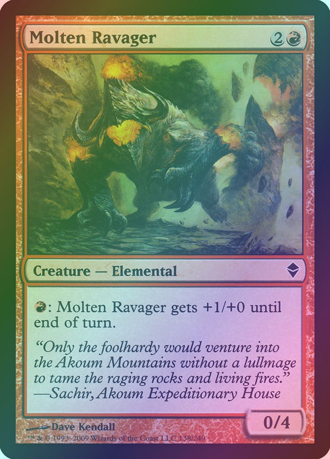 Molten Ravager (ZEN) (138) / Foil