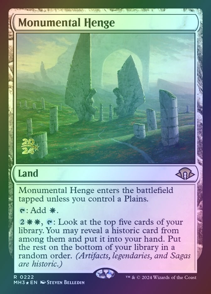 Monumental Henge (PMH3) (222s) / Foil