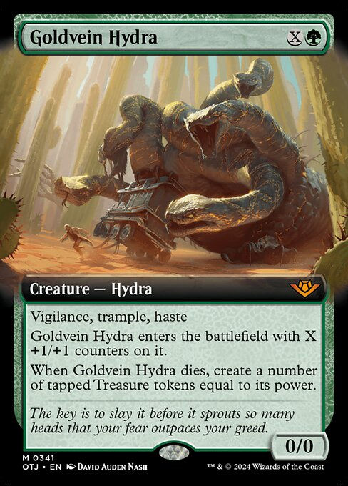 Goldvein Hydra (otj) (341) / Extended Art