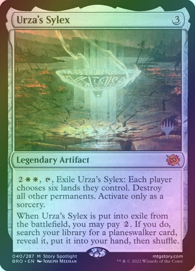 Urza's Sylex (PBRO) (40p) / Foil