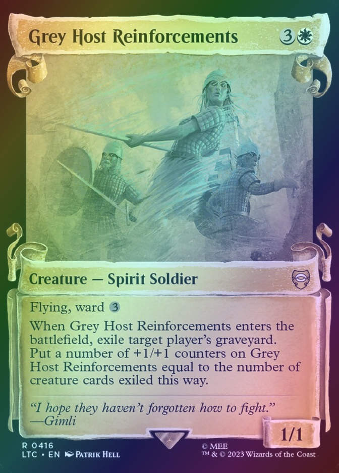 Grey Host Reinforcements (LTC) (416) / Showcase / Foil