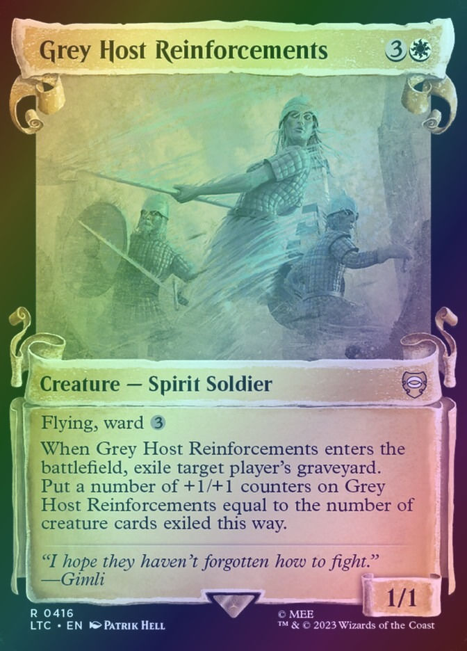 Grey Host Reinforcements (LTC) (416) / Showcase / Foil