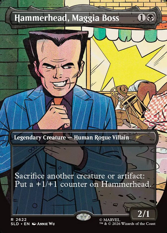 Hammerhead, Maggia Boss (SLD) (2622) / Borderless