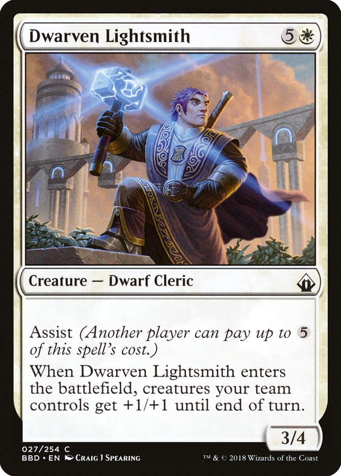 Dwarven Lightsmith (BBD) (27) / Foil