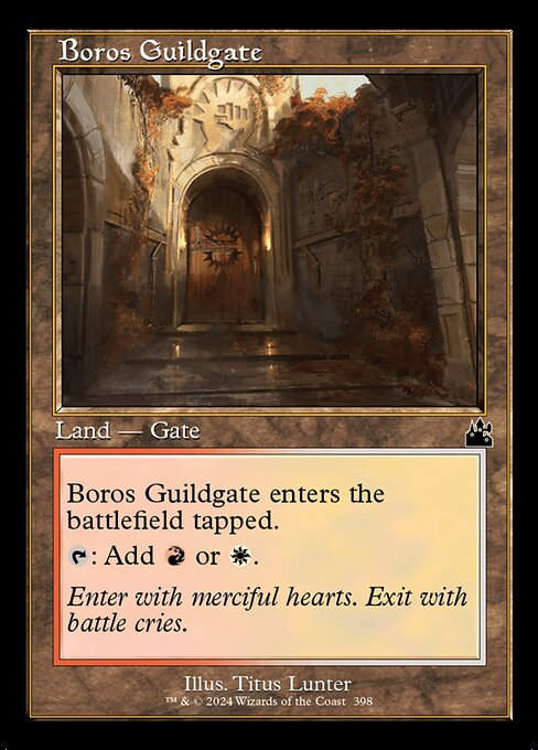 Boros Guildgate (rvr) (398) / Retro