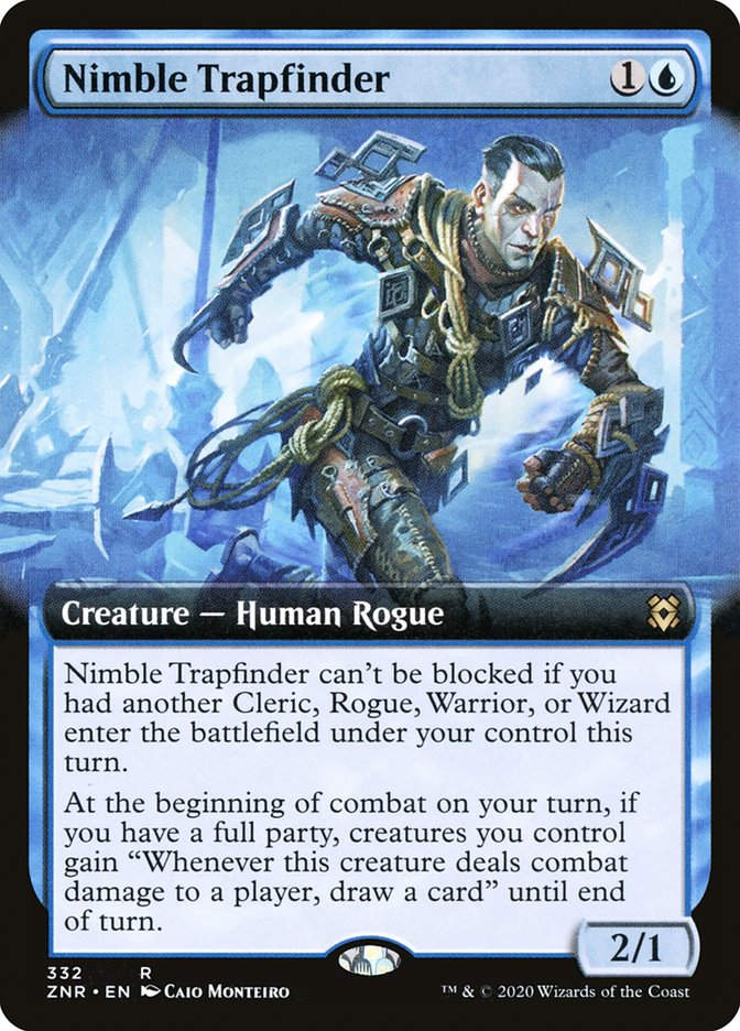 Nimble Trapfinder (ZNR) (332) / Extended Art