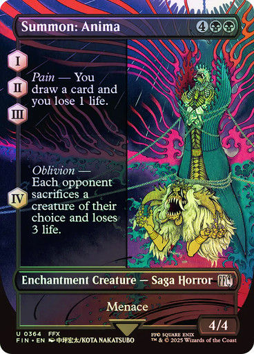 Summon: Anima (FIN) (364) / Borderless / Foil