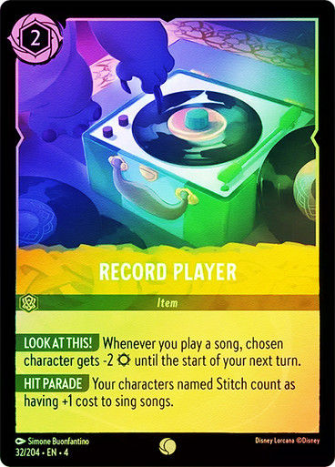 Record Player (LOR_URS) / Foil