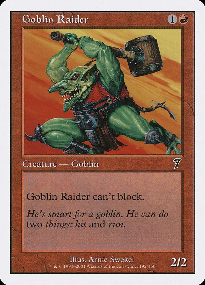 Goblin Raider (7ED) (192)