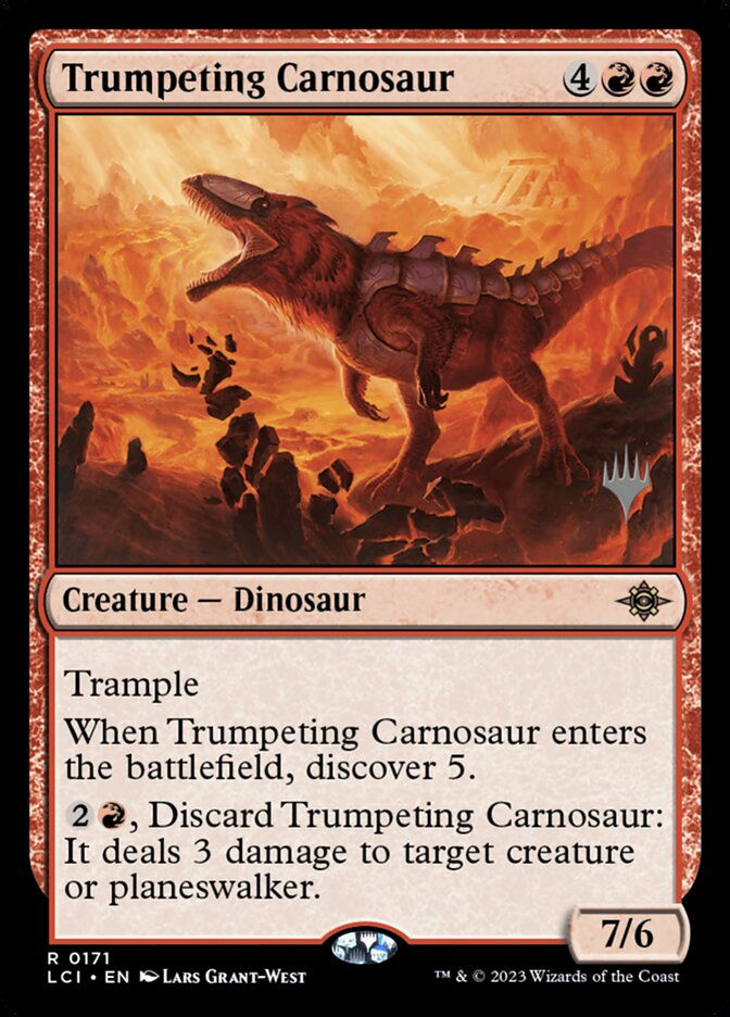 Trumpeting Carnosaur (PLCI) (171p)