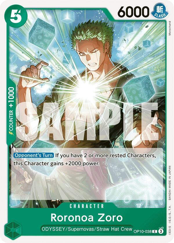 Roronoa Zoro (038) (OP10-038)