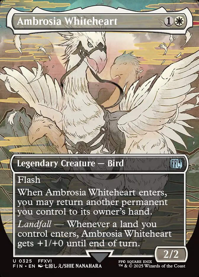 Ambrosia Whiteheart (FIN) (325) / Borderless